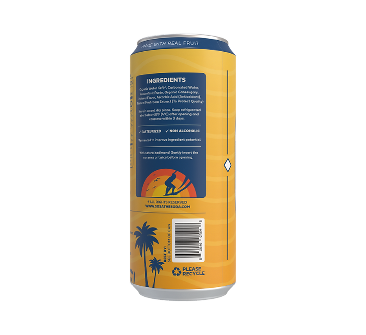 Sosa - Passion Fruit vízikefir