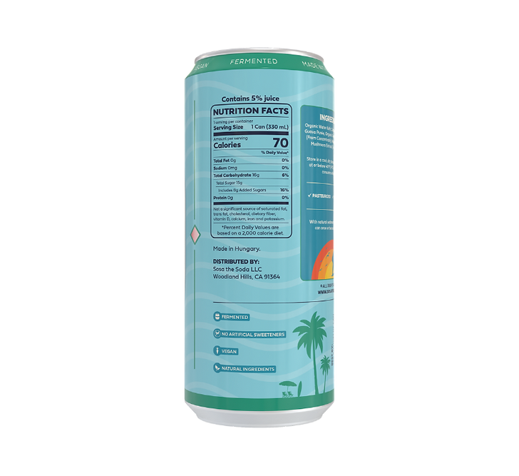 Sosa - Pink Guava vízikefir