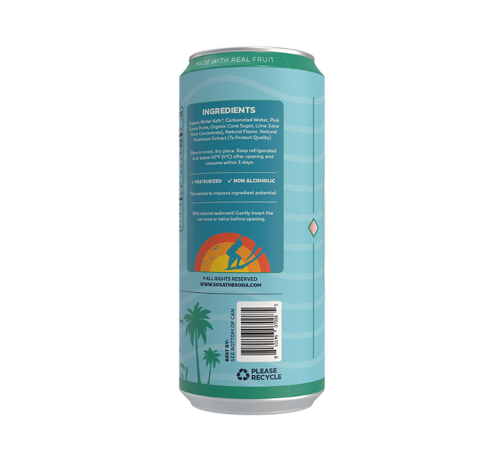 Sosa - Pink Guava vízikefir