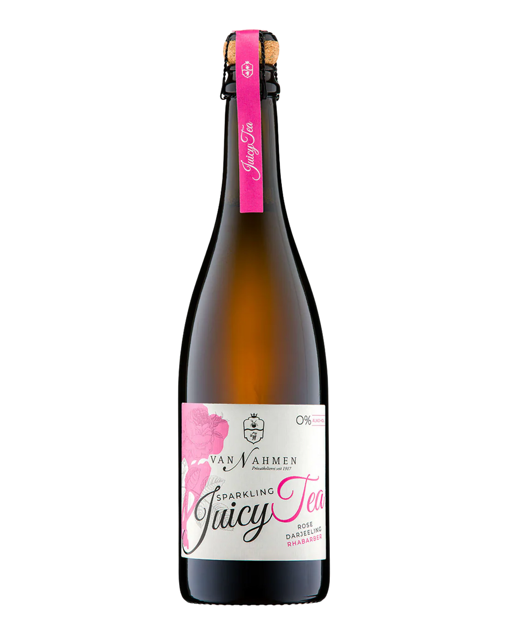 Van Nahmen - Sparkling Juicy Tea - Rózsa-Darjeeling-Rebarbara