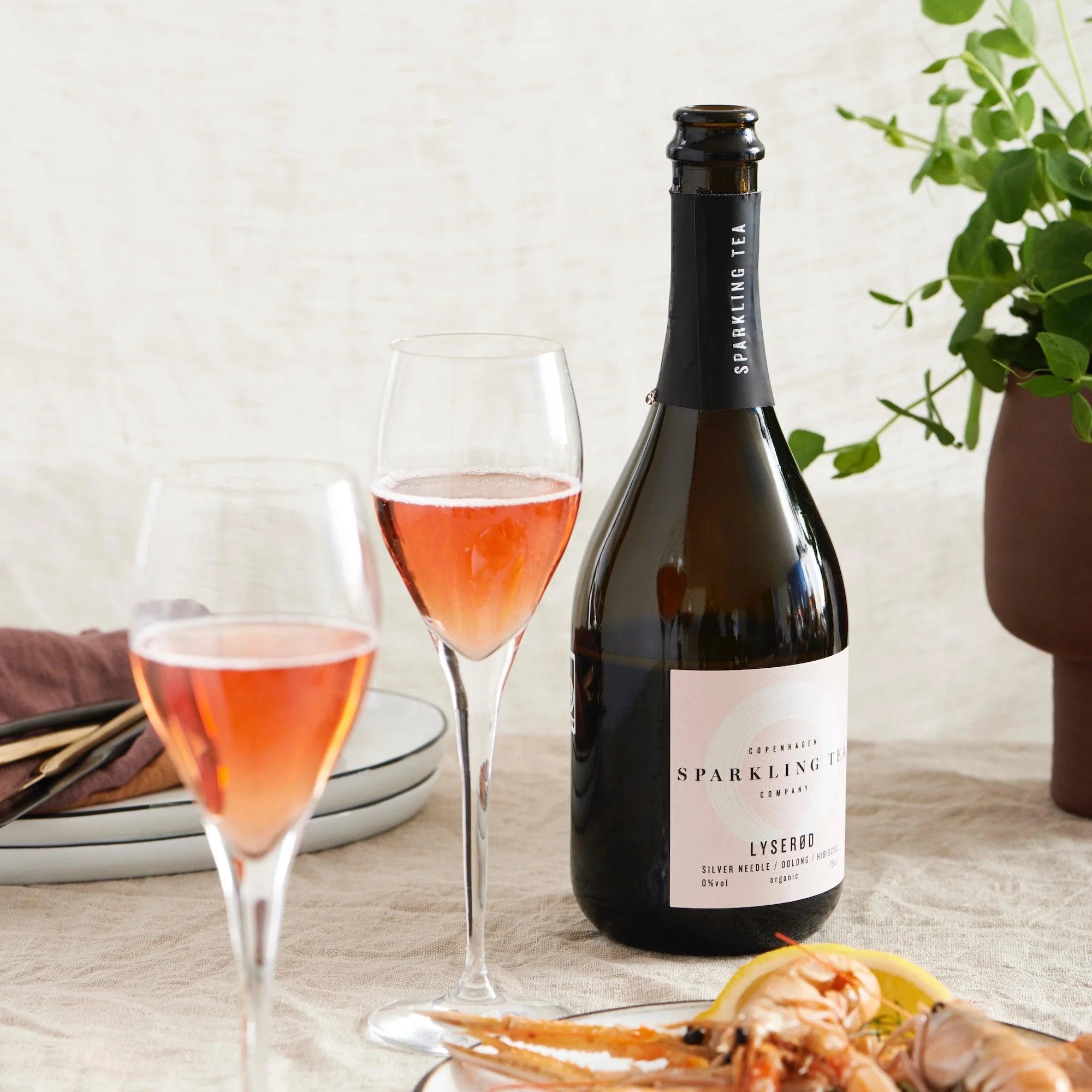 Copenhagen Sparkling Tea - Lyserød